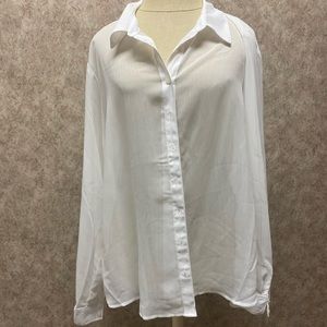 Wild fable- sheer long sleeve shirt